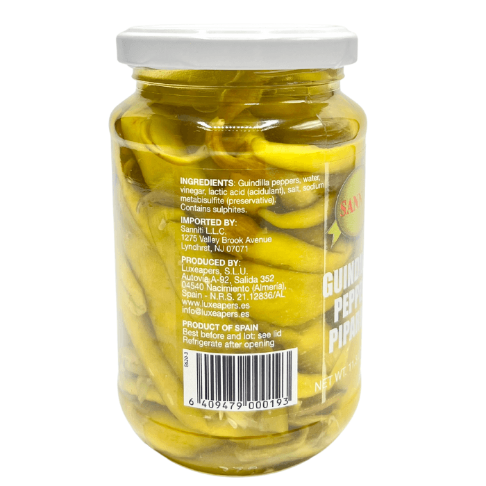 Sanniti Guindilla Peppers Piparras 'Pepperoncini', 11.3 oz Fruits & Veggies Sanniti