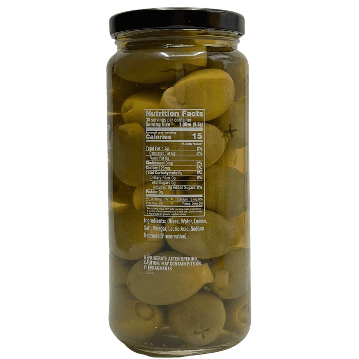 Sanniti Lemon Stuffed Olives, 16 oz Olives & Capers Sanniti