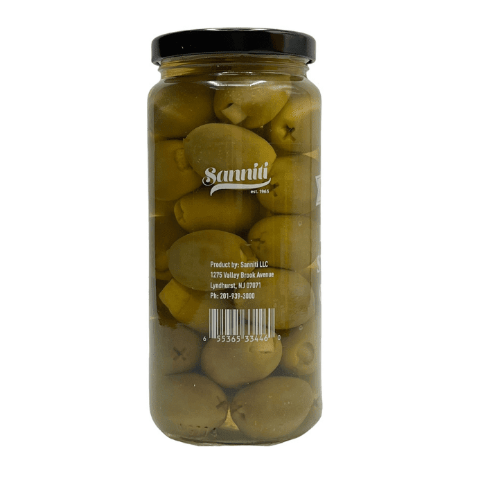Sanniti Lemon Stuffed Olives, 16 oz Olives & Capers Sanniti