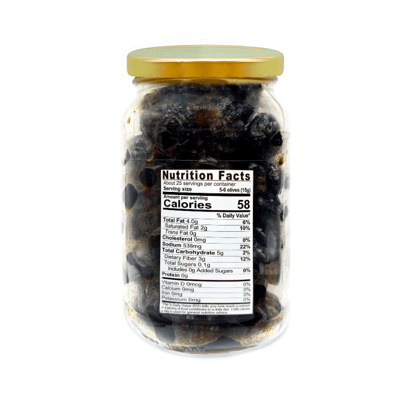 Sanniti Oil Cured Olives Jar, 13.4 oz Olives & Capers Sanniti