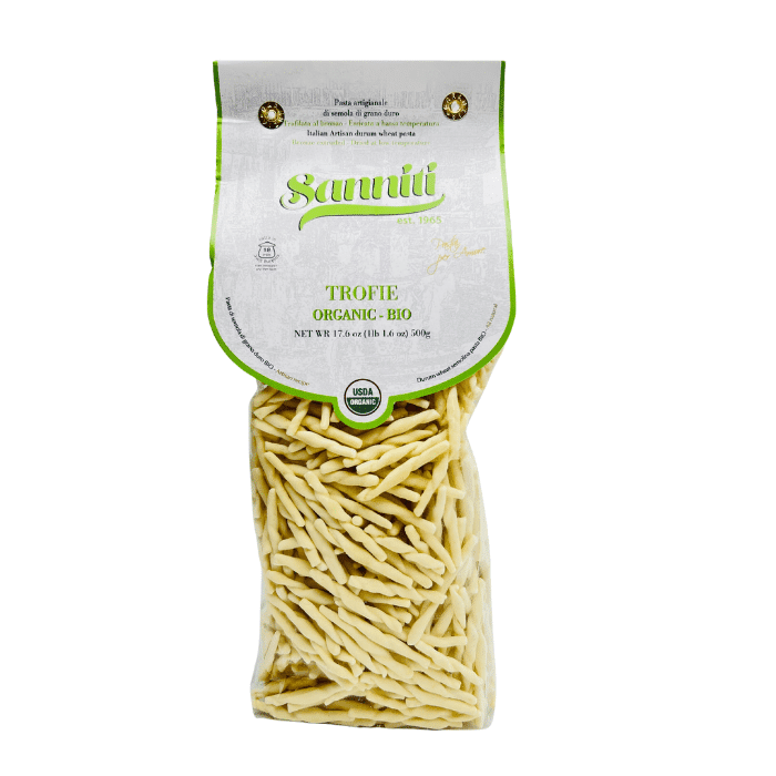 Sanniti Organic Trofie Pasta, 17.6 oz Pasta & Dry Goods Sanniti