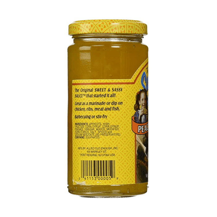Saucy Susan Original Peach Apricot Sauce, 9.5 oz Sauces & Condiments Saucy Susan