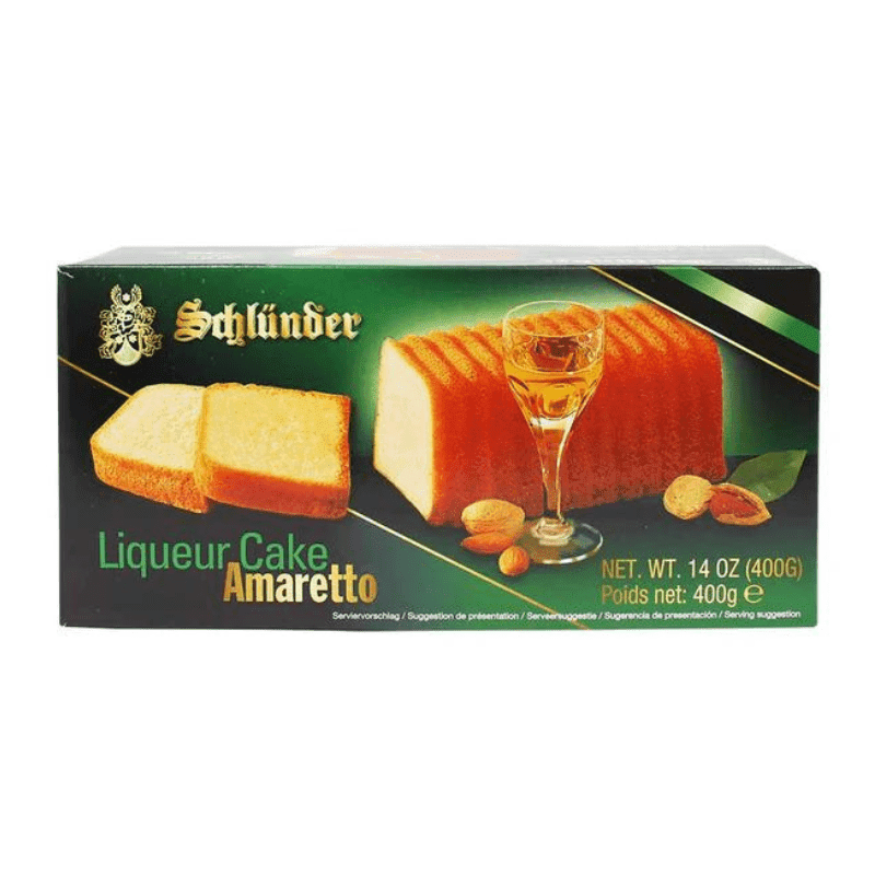 Schluender Amaretto Liquor Cake, 14 oz Schlünder