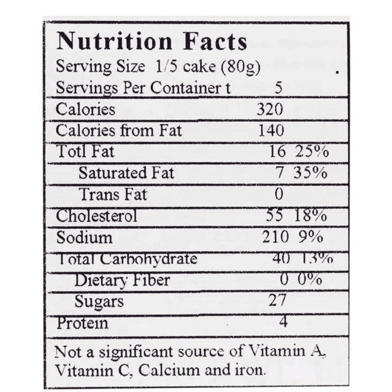 Schluender Amaretto Liquor Cake, 14 oz Schlünder