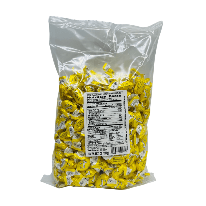 Serra Hard Filled Candy with Lemon from Siracuse, 2.2 Lbs Sweets & Snacks Serra