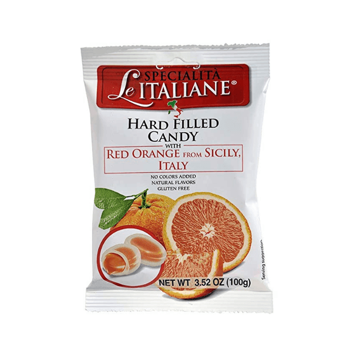 Serra Hard Filled Candy with Orange from Sicily, 3.52 oz Sweets & Snacks Serra