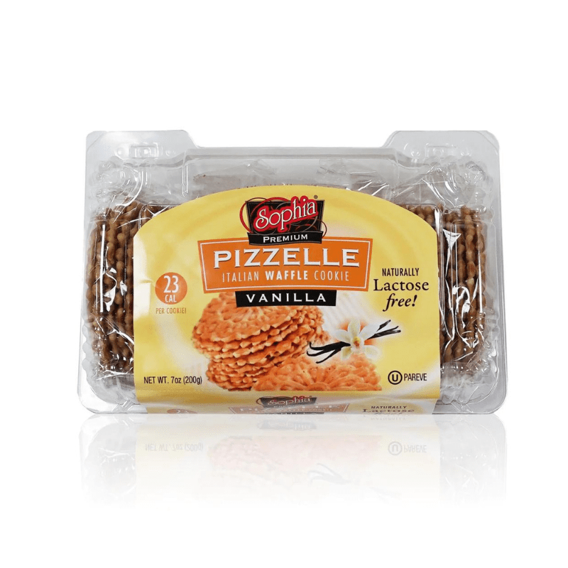 Sophia Pizelle Vanilla Waffle Cookies, 7 oz Sweets & Snacks Sophia