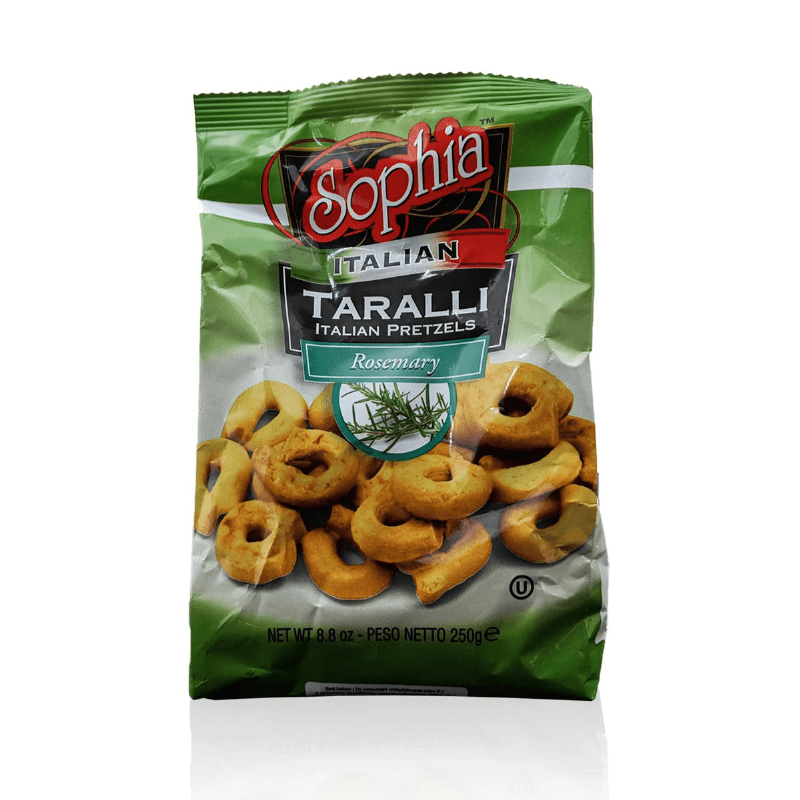 Sophia Rosemary Taralli, 8.8 oz Sweets & Snacks Sophia