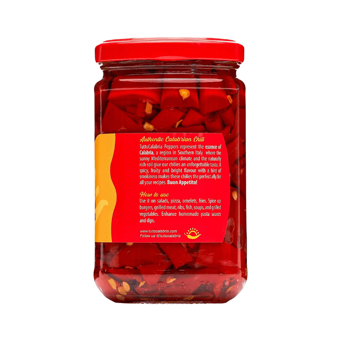 Tutto Calabria Sliced Hot Chili Peppers, 10 oz Fruits & Veggies Tutto Calabria