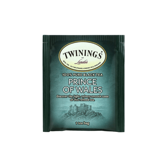 Twinings 100% Pure Black Tea Prince of Wales 20 Tea Bags, 1.41 oz Coffee & Beverages Twinings