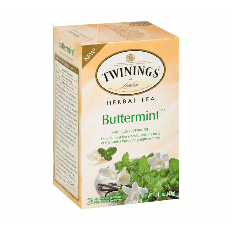 Twinings Buttermint Tea, 20 bags, 1.41 oz Coffee & Beverages Twinings