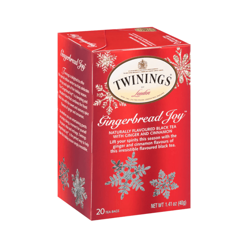 Twinings Gingerbread Joy Tea 20 Bags, 1.41 oz Coffee & Beverages Twinings