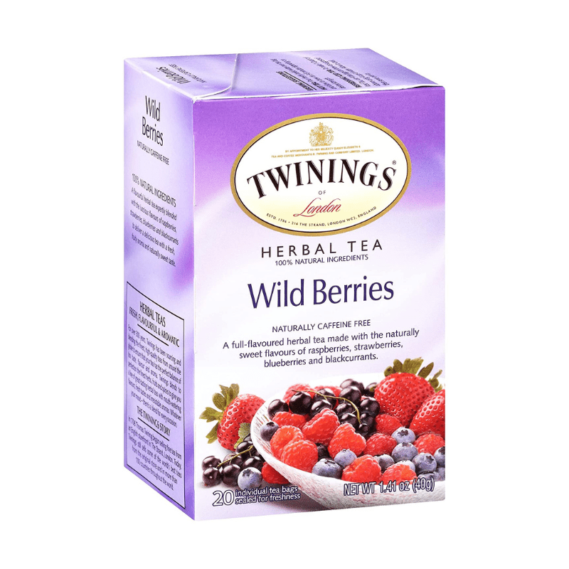 Twinings Wild Berries Tea, 20 Count Coffee & Beverages Twinings