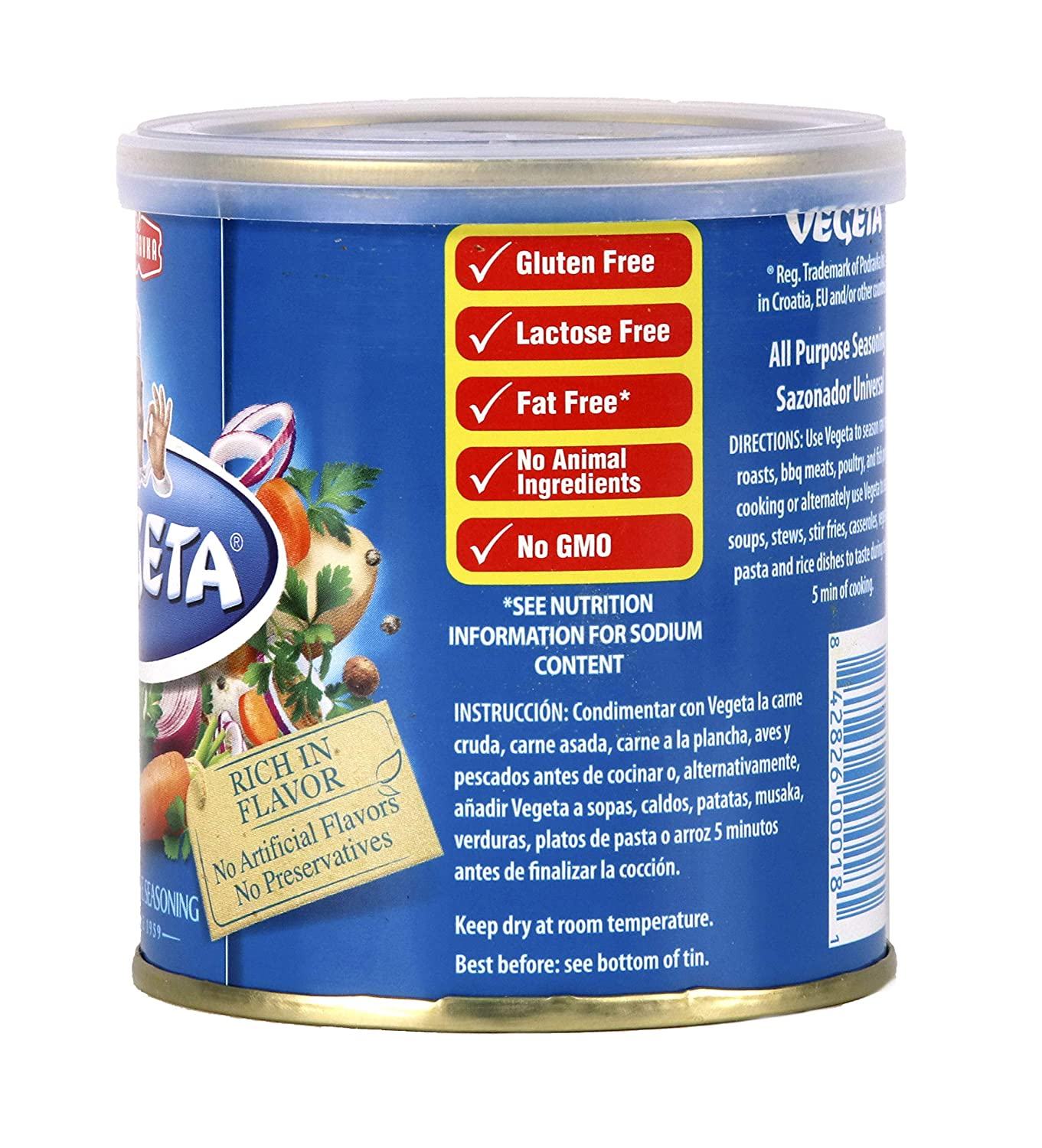 Vegeta All Purpose Seasoning, 8.8 oz (250g) Pantry Vegeta