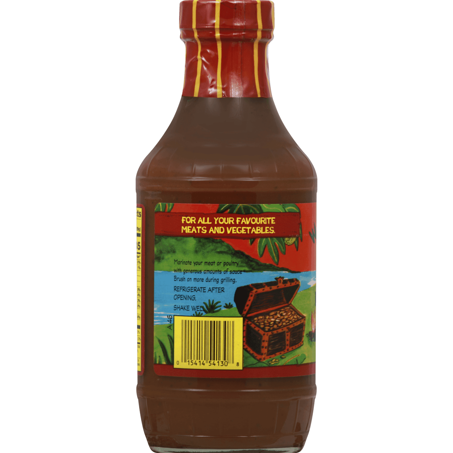 Walkerswood Spicy Jamaican Jerk Barbecue Sauce, 17 oz Sauces & Condiments Walkerswood