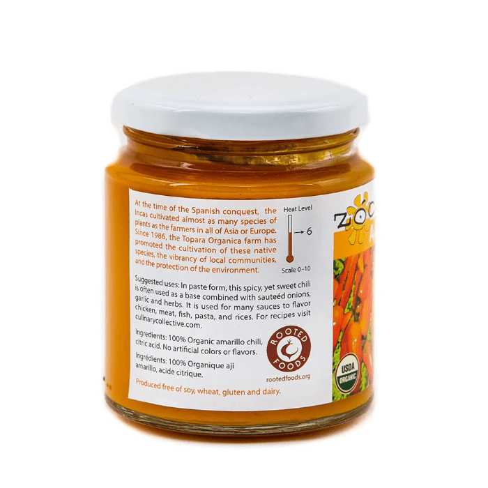 Zocalo Organic Aji Amarillo Chili Paste, 8 oz Pantry Zocalo