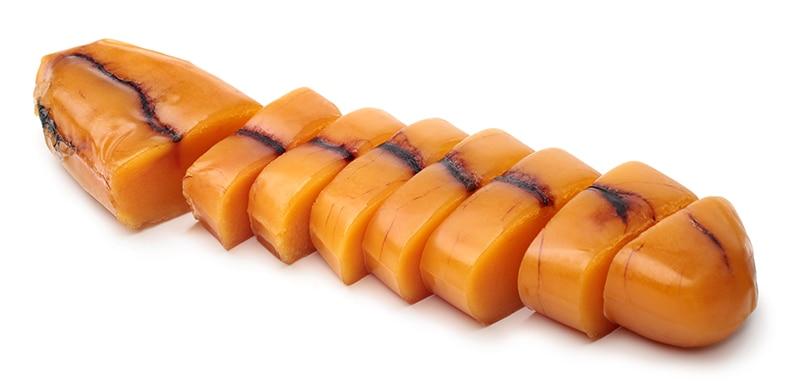 Chopped bottarga fish roe