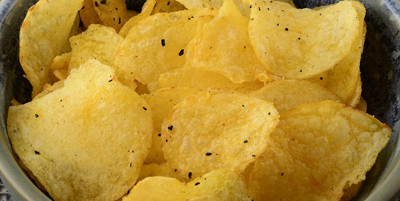 Truffle potato chips