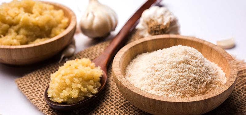 garlic cloves, garlic powder, minced garlic