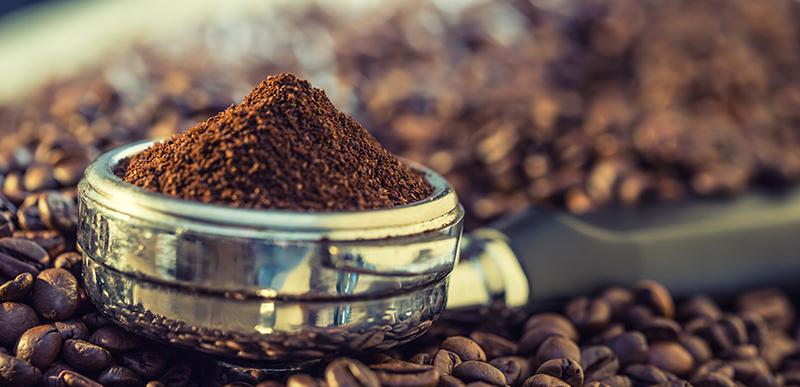 Ground coffee from Supermarket Italy