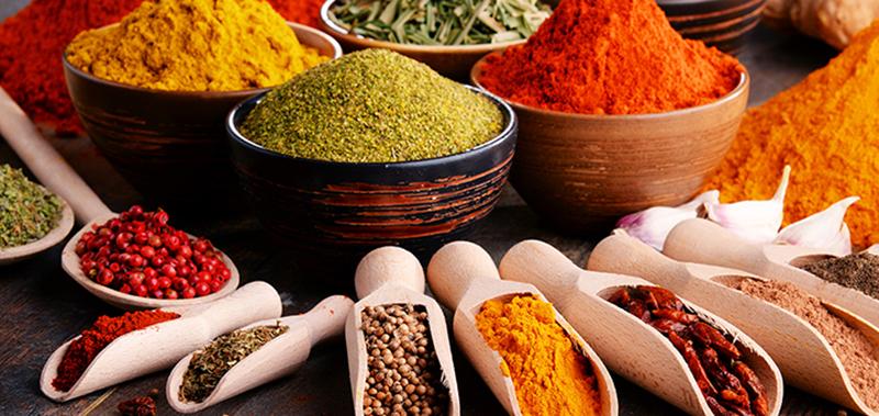 various spices
