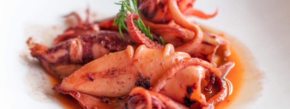 Stewed squid