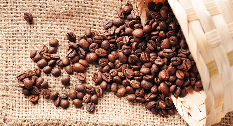 Whole bean coffee from Supermarket Italy