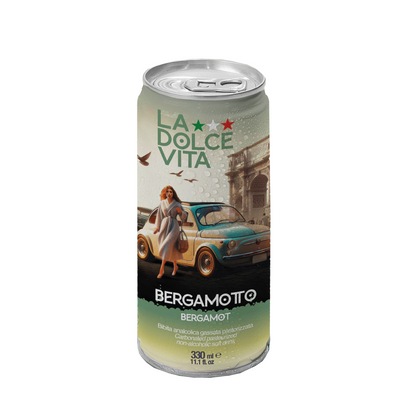 La Dolce Vita Bergamotto Soda, [Pack of 24]