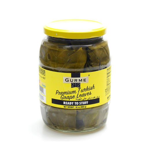 Gurme 212 Grape Leaves, 32 oz [Pack of 12]
