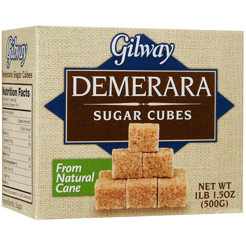 Gilway Demerara Sugar Cubes, 17.6 oz [Pack of 10]