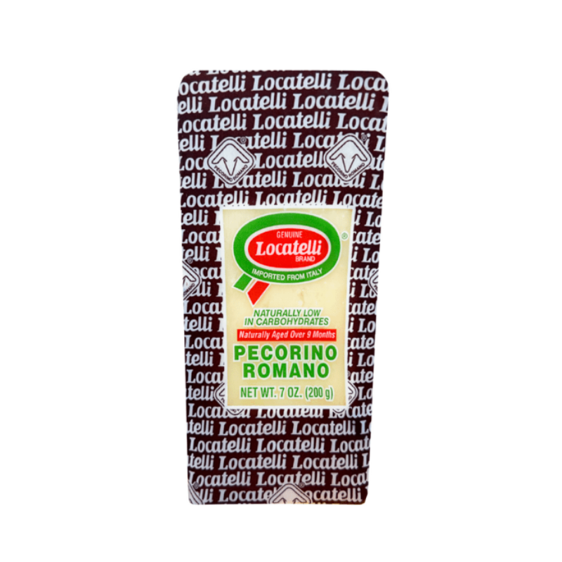Locatelli Pecorino Romano Wedge, 7 oz [Pack of 12]