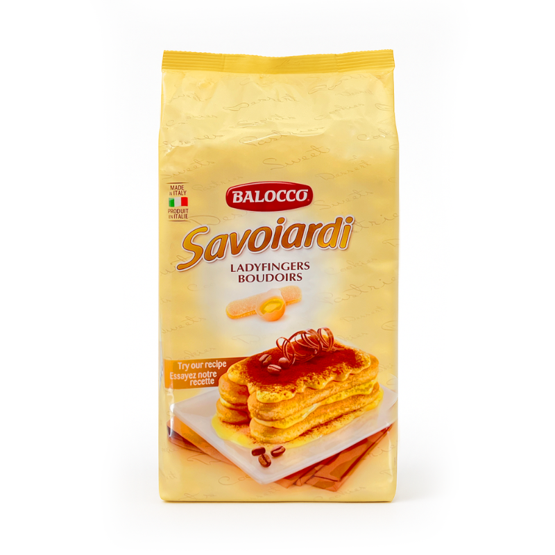 Balocco Savoiardi Ladyfingers, 17.6 oz (500g) [Pack of 10]