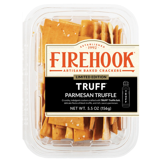 Firehook Truffle Parmesan Baked Crackers, 5.5 oz [pack of 8]
