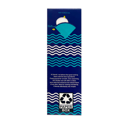 Sanniti Sicilian Fine Sea Salt, 2.2 Lbs [Pack of 12]