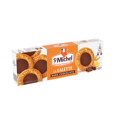 St Michel Galettes with Chocolate, 4.3 oz [Pack of 12]