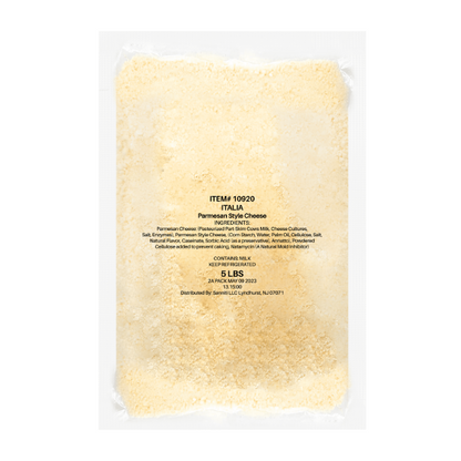 Sanniti Grated Parmesan Cheese Bag, 5 lb. [Pack of 4]
