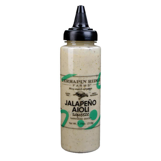 Terrapin Ridge Farms Jalapeno Aioli Garnishing Sauce, 7.75 oz [Pack of 6]