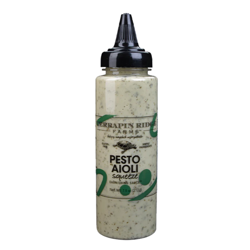 Terrapin Ridge Farms Gourmet Pesto Aioli Garnishing, 7.5 oz [Pack of 6]
