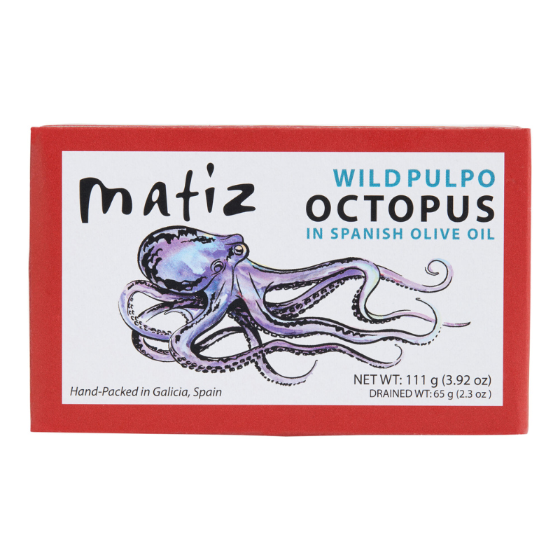 Matiz Gallego Octopus in Spanish Olive Oil, 4.2 oz [Pack of 12]