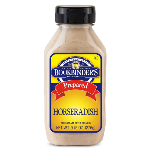 Bookbinders Prepared Horseradish Sauce, 9.75 oz (276g) [Pack of 9]