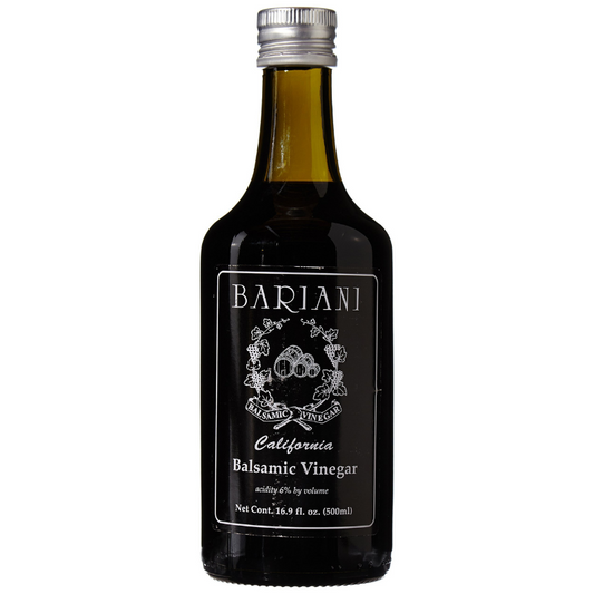 Bariani California Balsamic Vinegar, 16.9 oz [Pack of 6]
