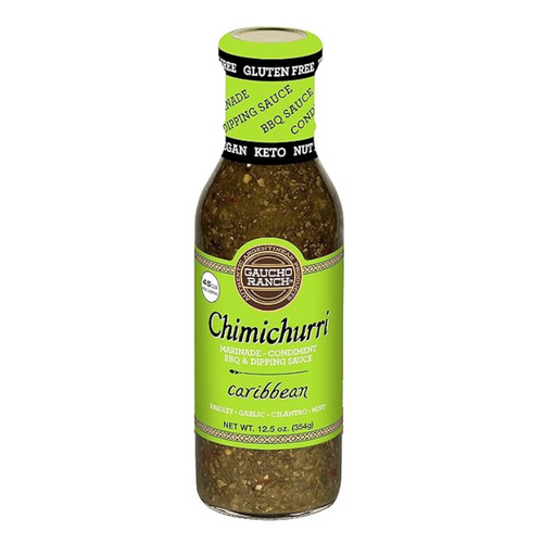 Gaucho Ranch Chimichurri Caribbean, 12.5 oz [Pack of 6]