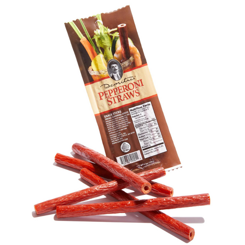 Demitri’s Bloody Mary Pepperoni Straws, 4.5 oz [Pack of 10]