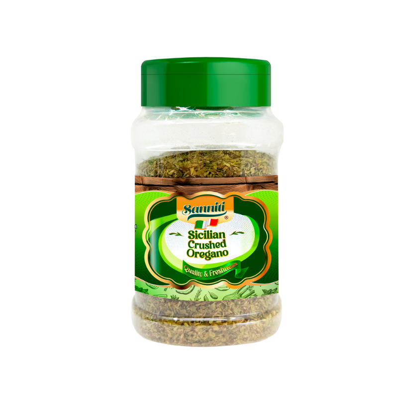 Sanniti Sicilian Crushed Oregano, 65g [Pack of 12]