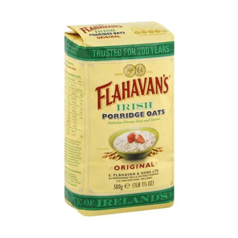 Flahavan’s irish Porridge Oats, 500g [Pack of 12]