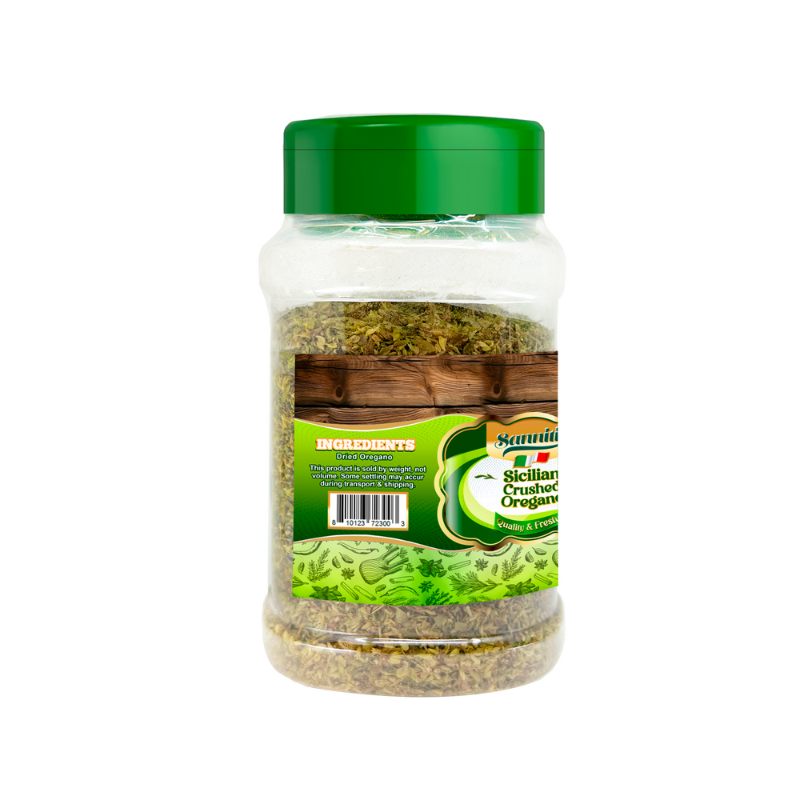 Sanniti Sicilian Crushed Oregano, 65g [Pack of 12]