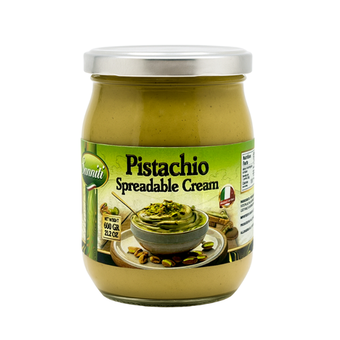 Sanniti Pistachio Cream, 21.1 oz [Pack of 6]