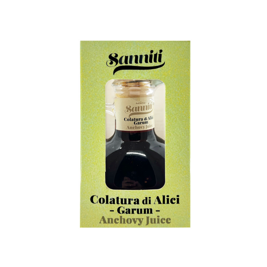 Sanniti Colatura di Alici Garum Anchovy Juice, 3.4 Fl Oz [Pack of 12]