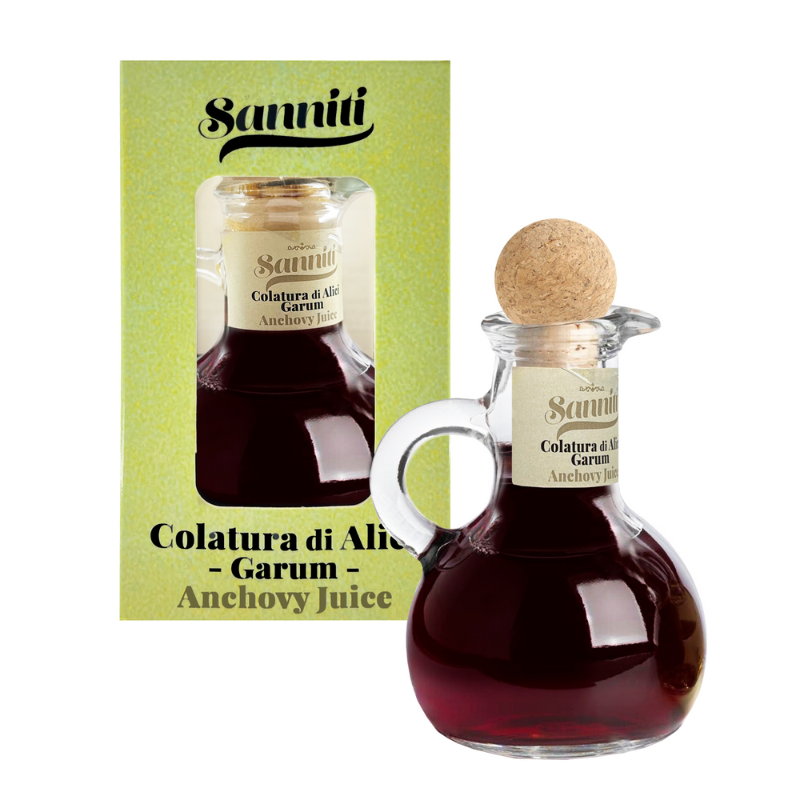 Sanniti Colatura di Alici Garum Anchovy Juice, 3.4 Fl Oz [Pack of 12]
