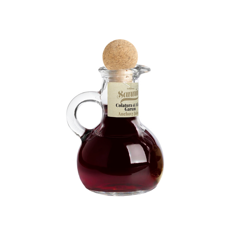 Sanniti Colatura di Alici Garum Anchovy Juice, 3.4 Fl Oz [Pack of 12]